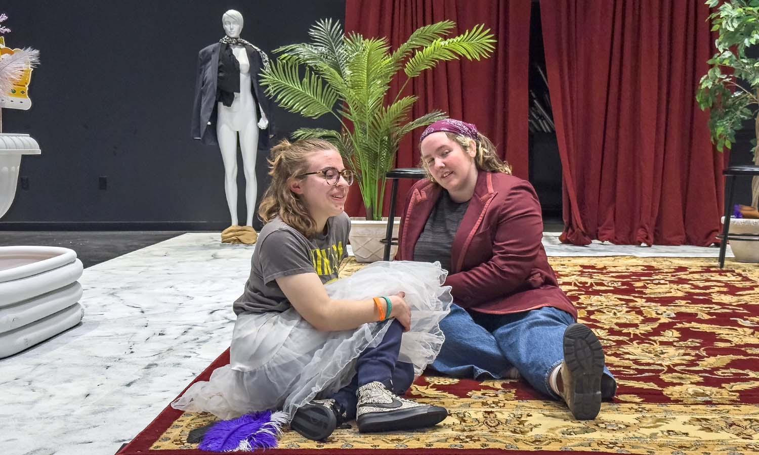 Orlando play rehearsal