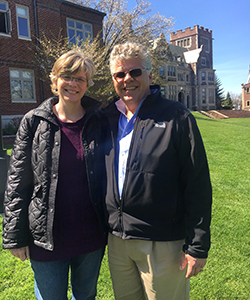 DAVE KING ’87 AND SARAH STRAIN KING ’87