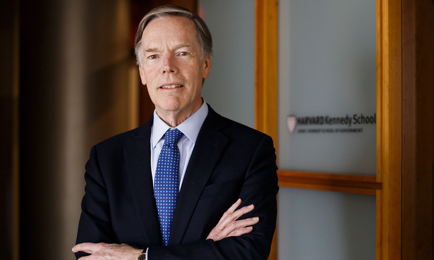 U.S. Ambassador R. Nicholas Burns poses for a photo