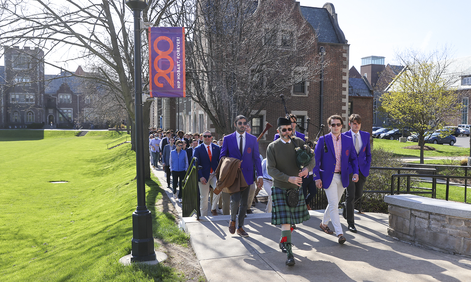 Charter Day procession