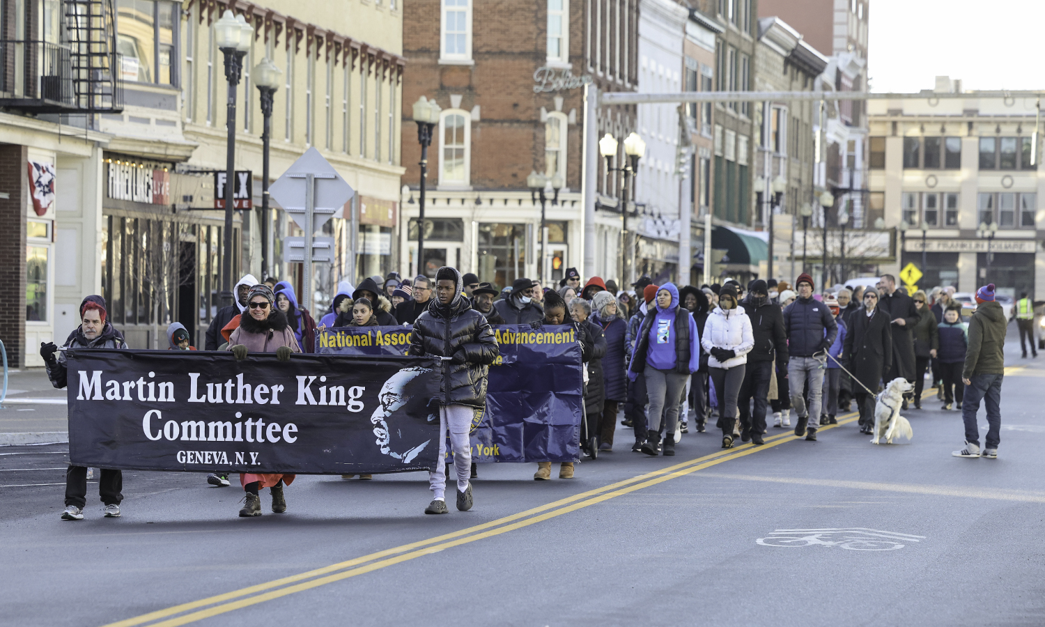 MLK parade in Geneva