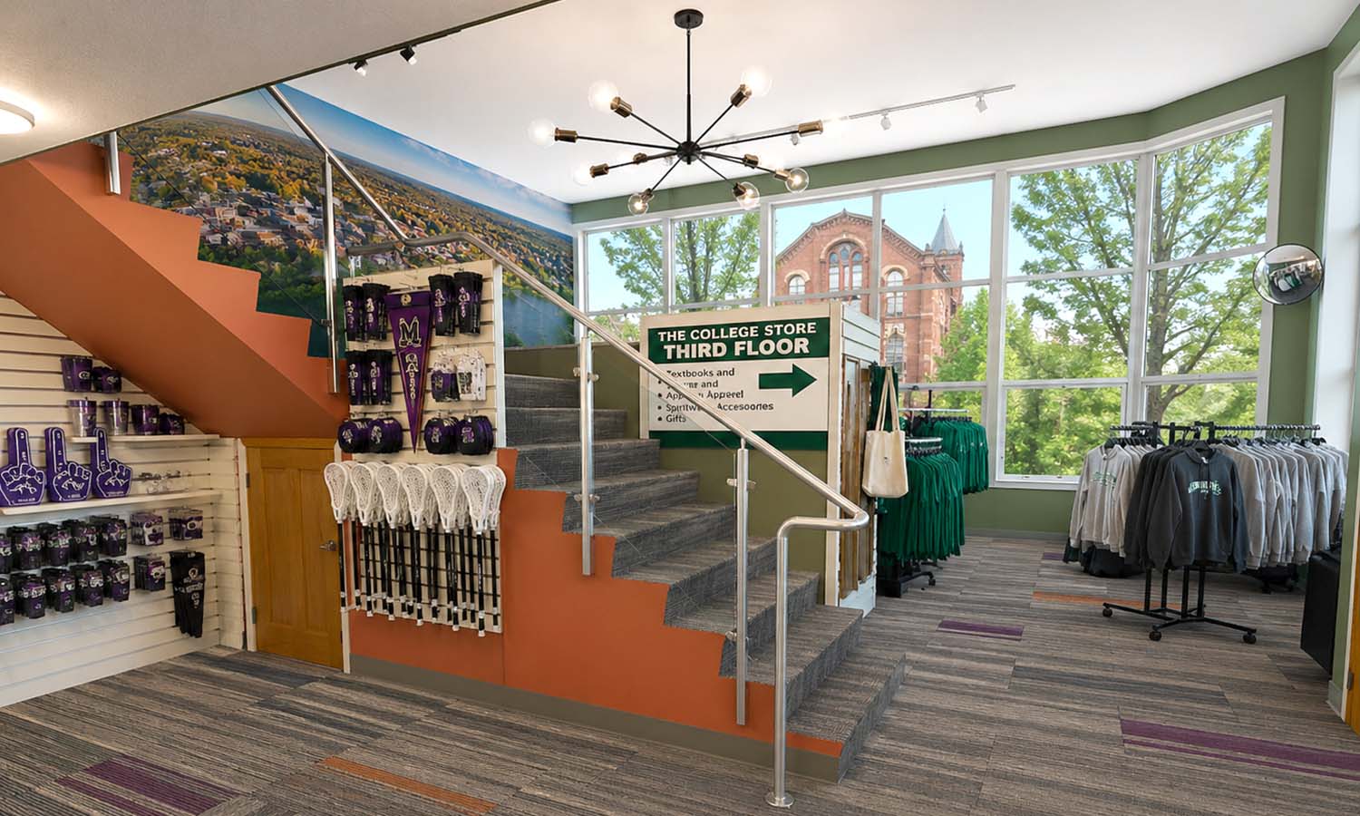 An interior rendering of the HWS Campus Store.&nbsp;
