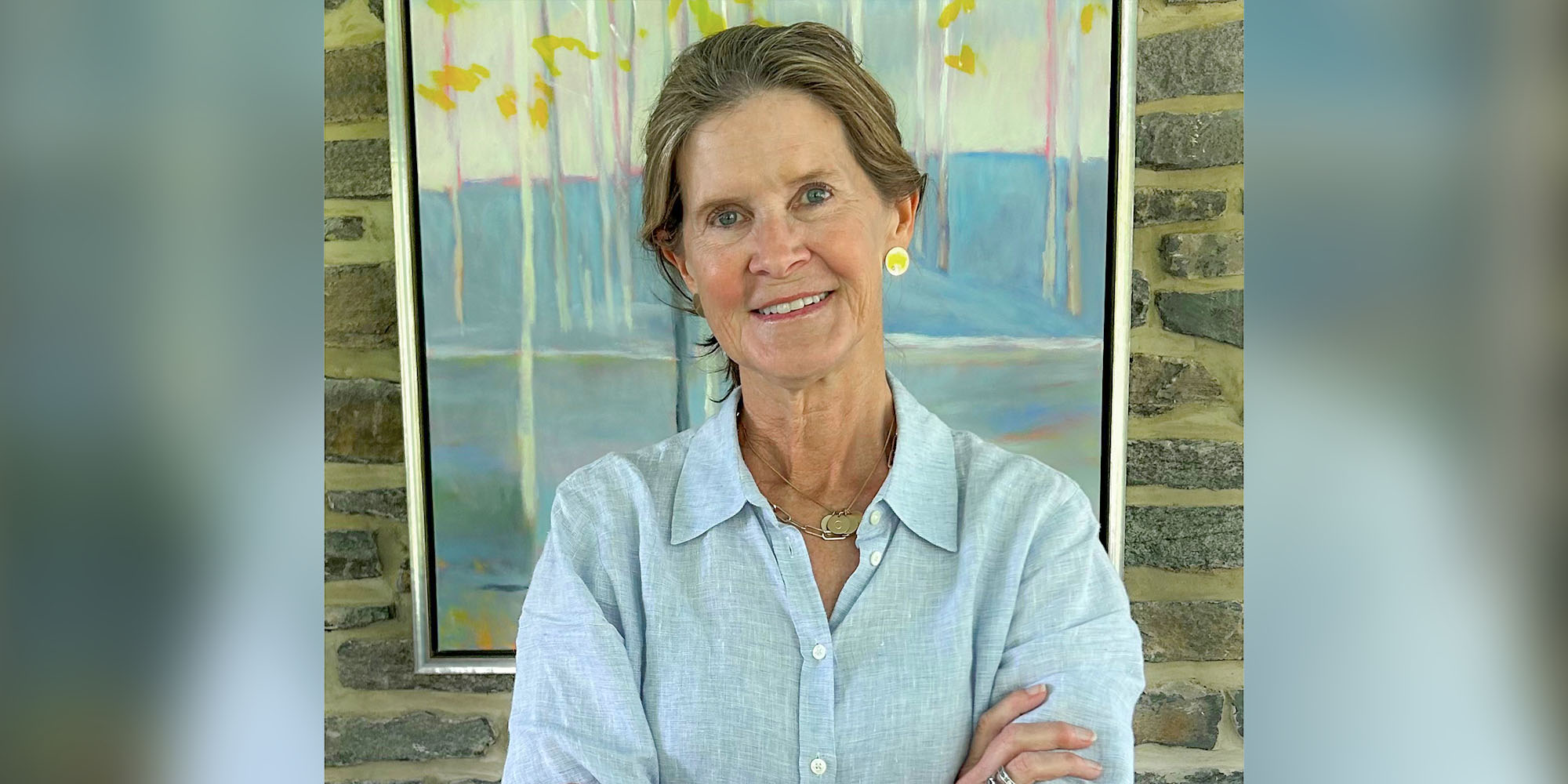 Cassandra “Sana” Naylor Brooks ’89 poses for a photo