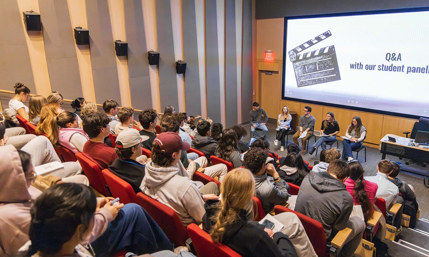 panel in the Fish Screening Room
