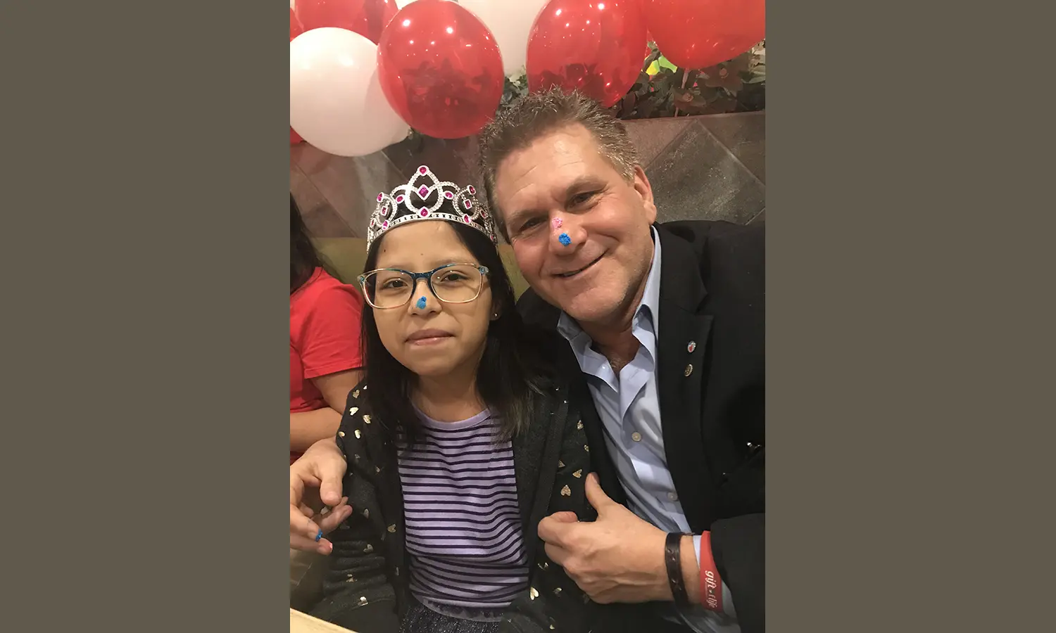 Dayana from Ecuador is the first pediatric patient Raylman helped when he began working at Gift of Life International in 2008.