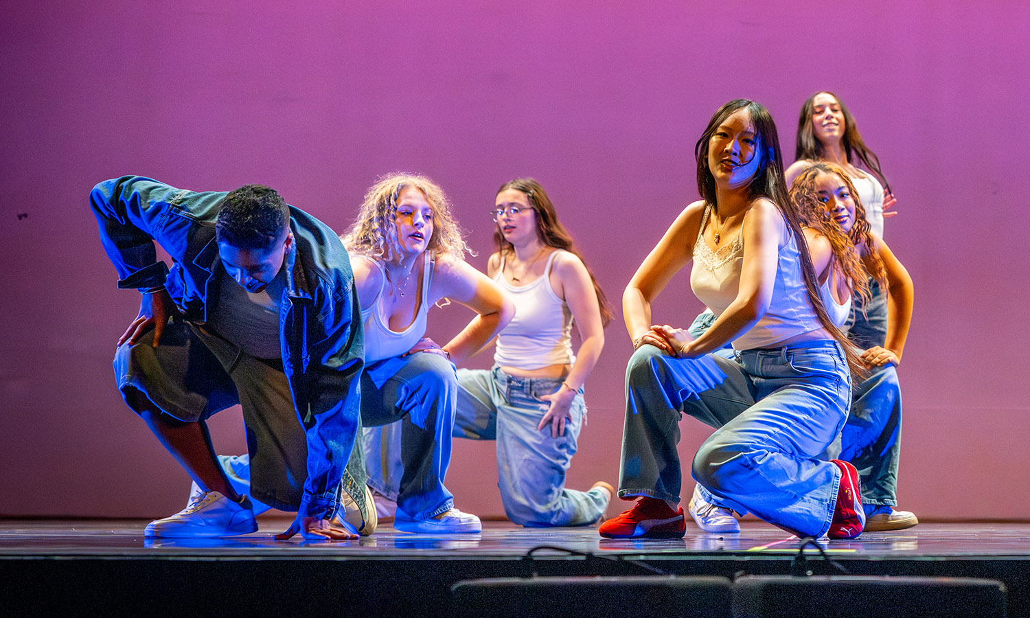 “Turn the Music Up!” choreographed by Vera Dong ’27 and Ian Harrison ‘26. 