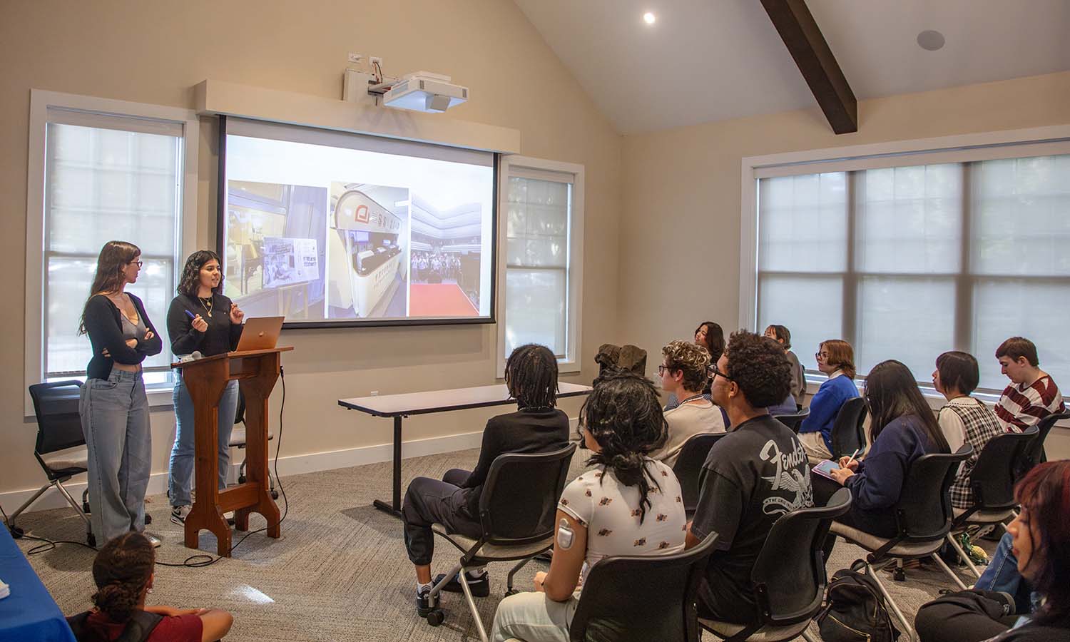 Manuela Taff-Freire ’27 and Juliza Ariza ’27 speak about their experience studying at the Technos College in Tokyo, Japan. 