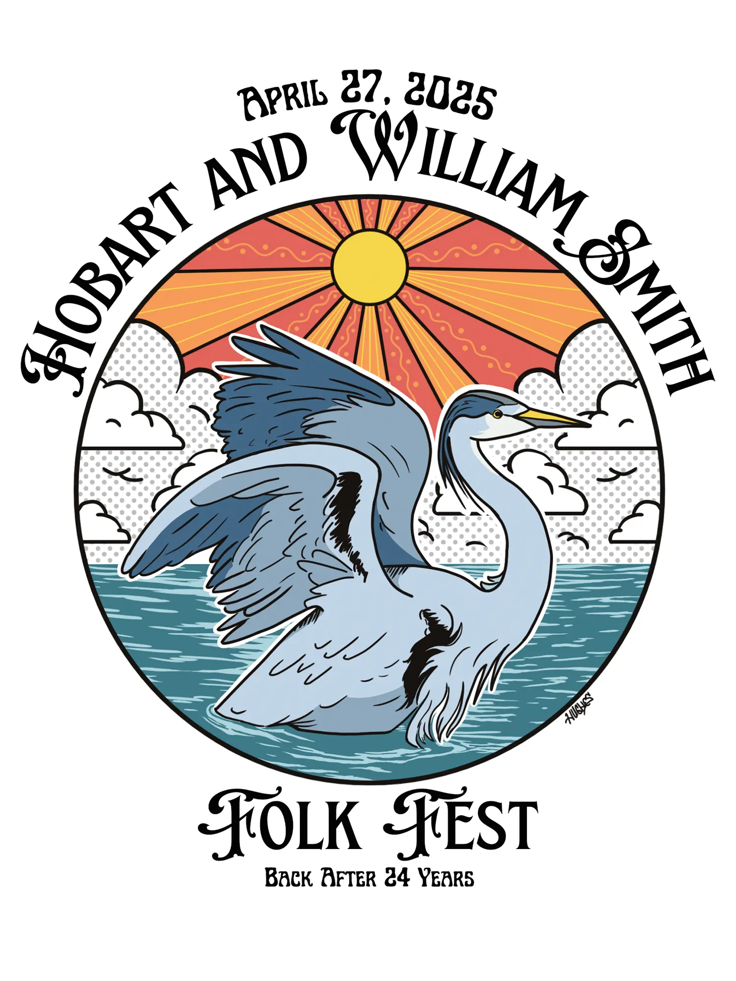 Folk Fest poster artwork