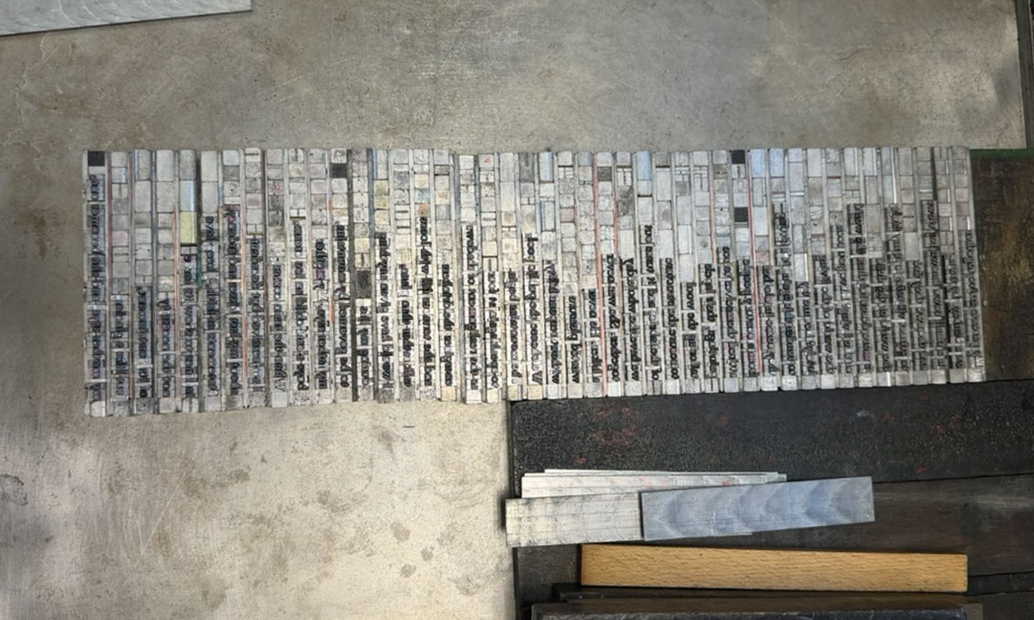 The Wells Book Arts Center printed 100 copies of "Narrative Elegy" by Katie Peterson, Seneca Review's inaugural Carter Harris Broadside Poetry Prize winner.