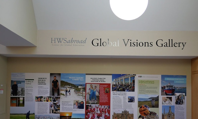 global visions gallery on the second floor of scandling