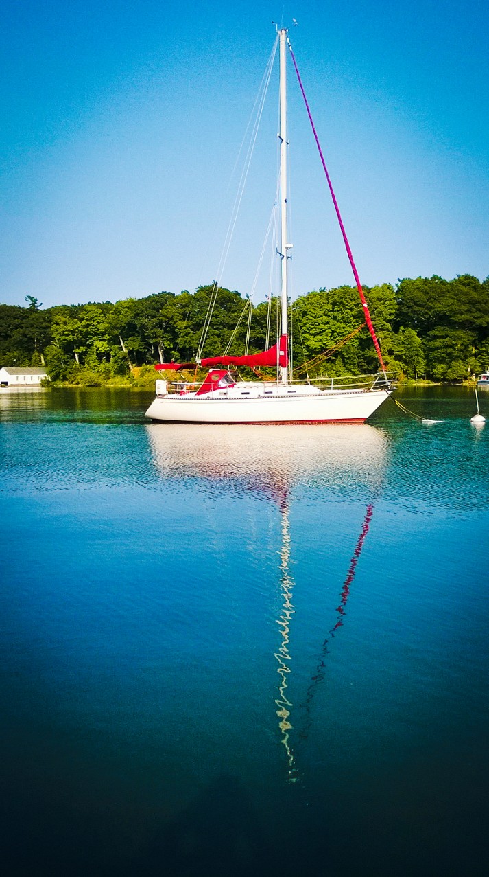 sailboat on the water