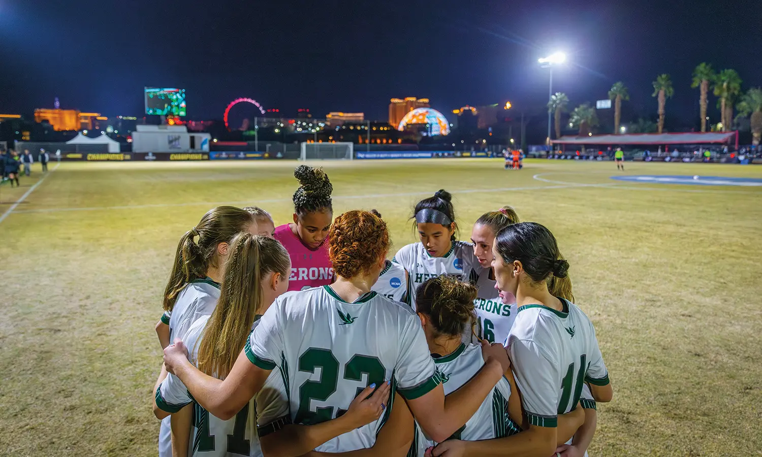 The William Smith Soccer team made their sixth appearance in the national championship game, finishing the season with a 17-4-4 overall record. The 11th-ranked Herons were edged by No. 1 Washington (Mo.) 3-0, in a hard-fought national championship game at Peter Johann Memorial Field in Las Vegas, Nevada.