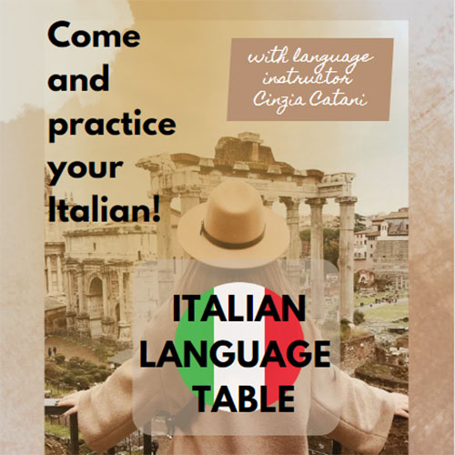 Italian language table
