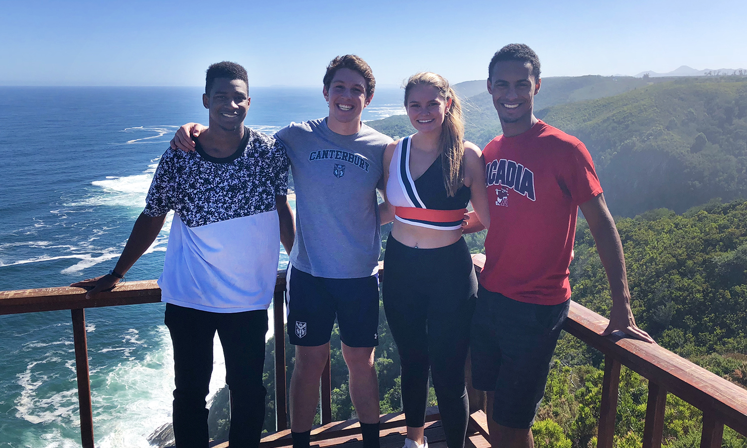 Students abroad in South Africa