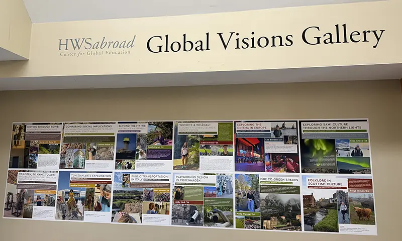 global visions gallery on the second floor of scandling
