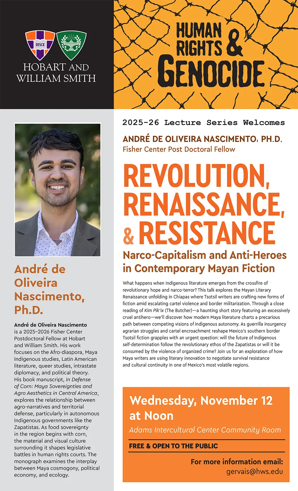 ANDRÉ DE OLIVEIRA NASCIMENTO, PH.D.