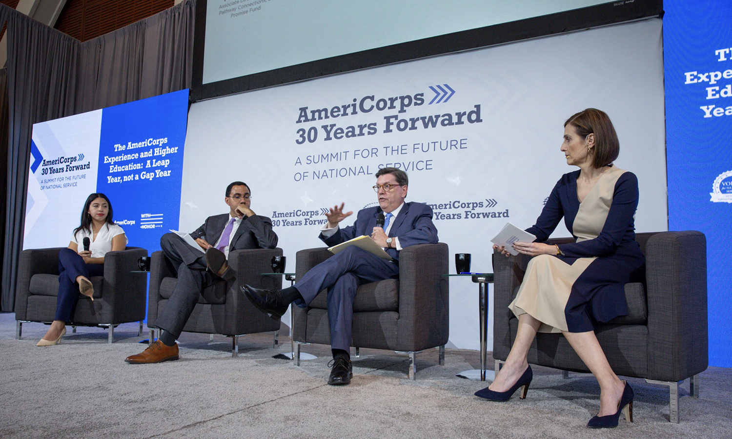 Gearan on Americorps panel