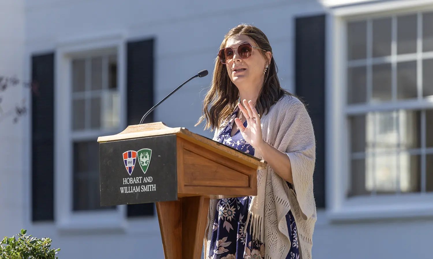 Vice President for Student Life and Dean of Students Becca Morris highlights how the newly renovated Piltch Family Commons offers students greater independence while keeping them connected to campus.