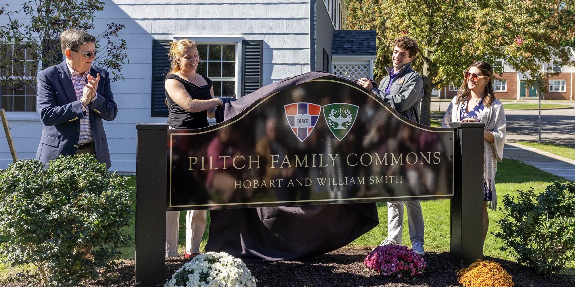 Piltch Family Commons dedication