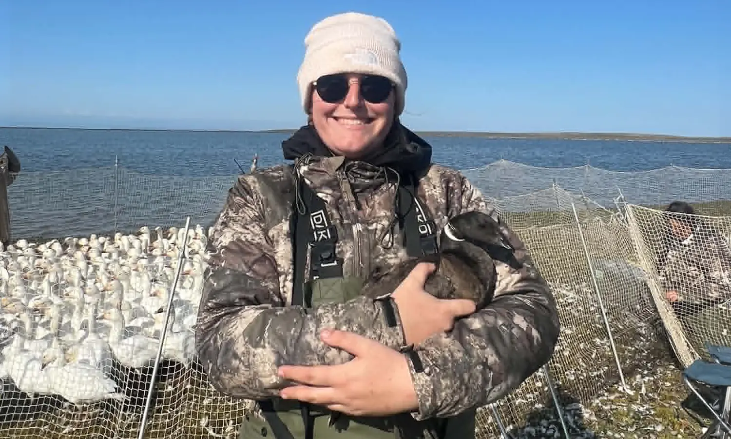 Former Intern Katherine Marthens ’22 is now a Northern Biologist at Birds Canada.