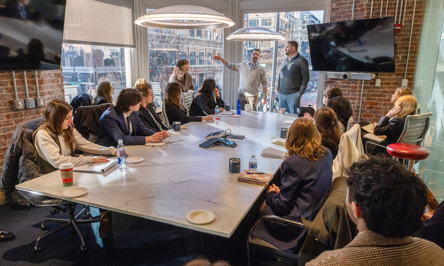 Nicholas Sadoski ’04, Vice President, National Security and Defense, Navigators Global LLC and Matthew Lyttle ’06, Senior Development Officer, SHI International Corp. discuss federal policy and advocacy careers in Washington, D.C.