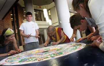 Ven. Tenzin Yignyen, Mandala in News