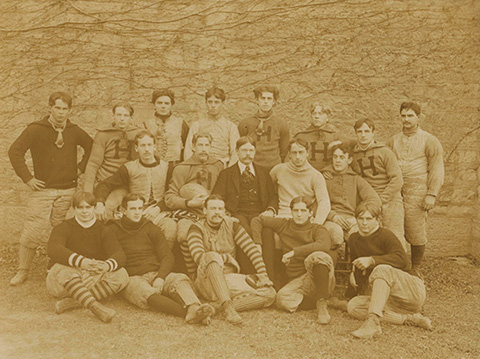 Hobart Football Team, 1885