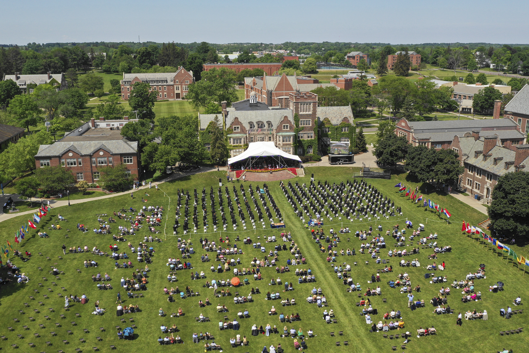From the Crucible of the Pandemic: Oxygen, Purpose and a ΓÇ£WeirdΓÇ¥ Commencement for the Classes of 2020