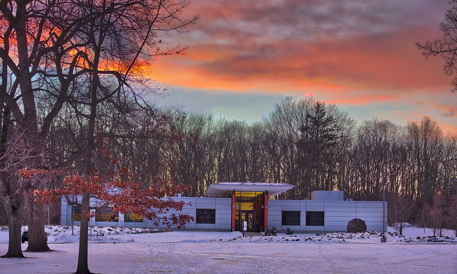 Sunset over the Kathe