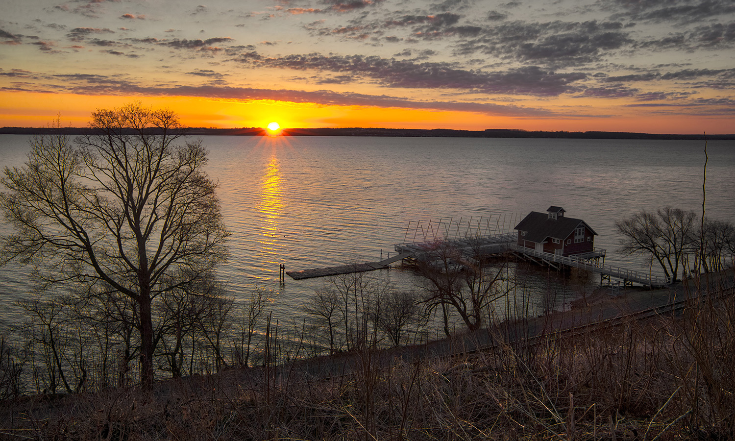 Dawn at Bozzuto Boath