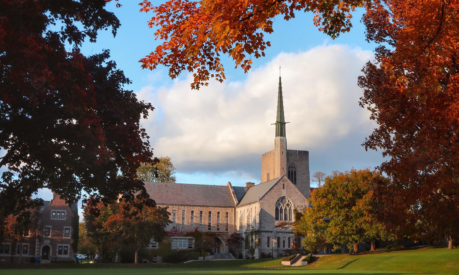 Demarest Hall on a be