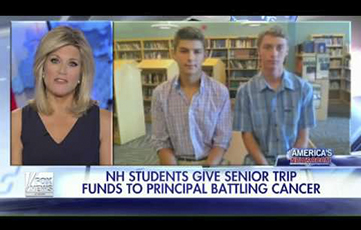Leighton '19 in Spotlight for Giving Back