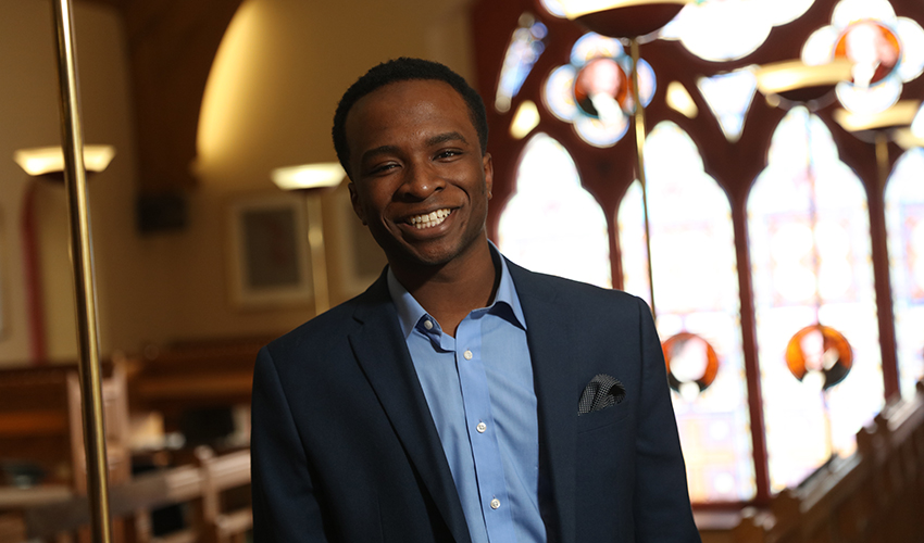 Adeoye '18 Focuses on Youth Voters