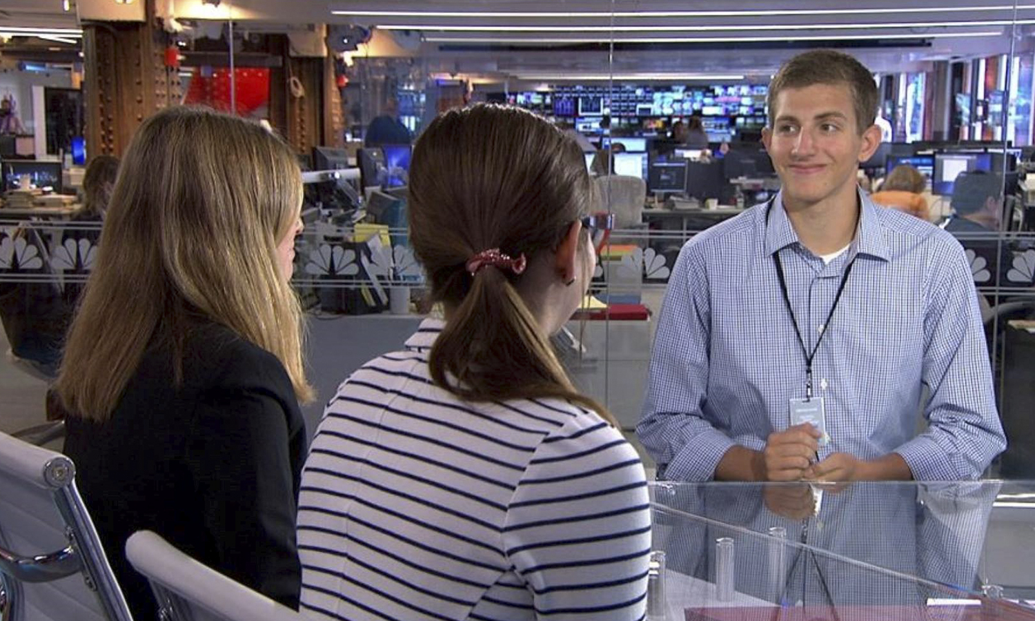 Barsh '19 Interns with NBC Nightly News and Today Show