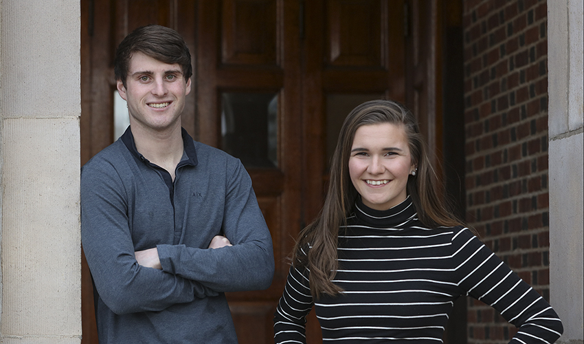 Gross ΓÇÖ19 and Lasher ΓÇÖ19 Elected Student Trustees
