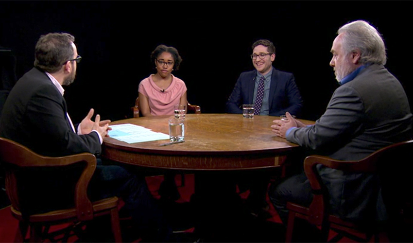 Horowitz ΓÇÖ98 Sits in for Charlie Rose