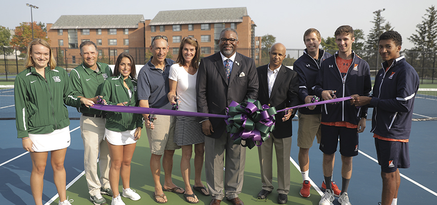 HWS Dedicates New Tennis Center