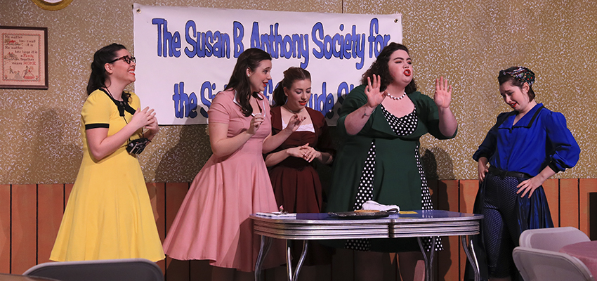 Meet the Playwrights: 5 Lesbians Eating a Quiche