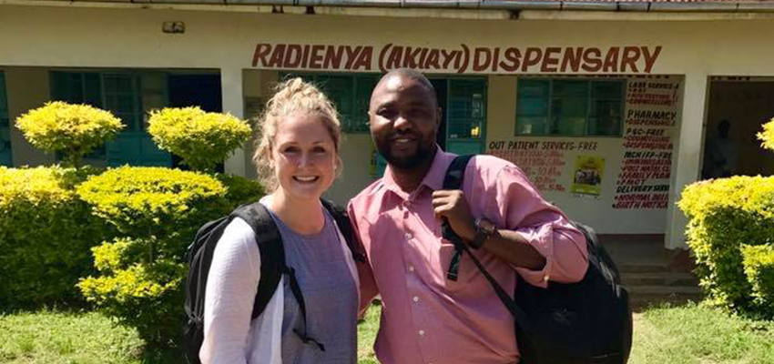 Connolly ΓÇÖ16 Partners with Kenyan Health Officials