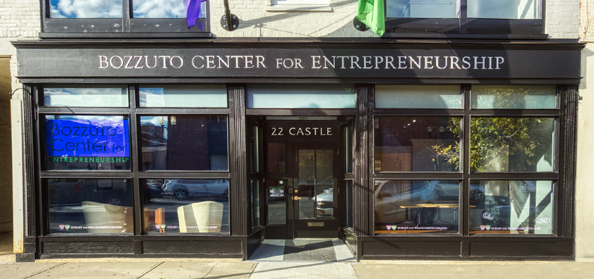 HWS Dedicates Bozzuto Center for Entrepreneurship
