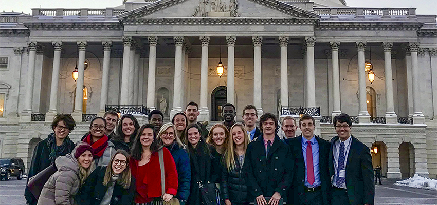 Group photo from Day on the Hill