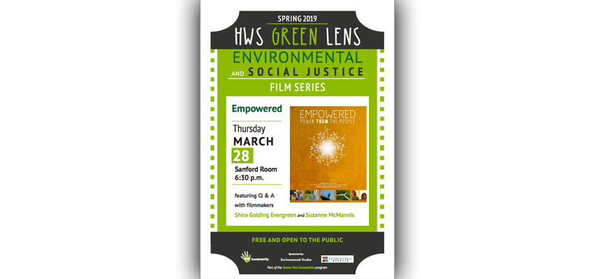Filmmakers to Discuss Renewable Energy Sources