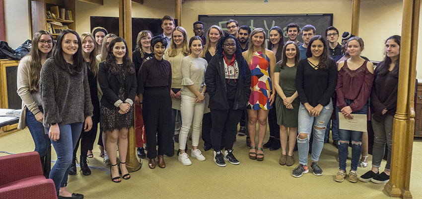 First Year Writing Prize Winners