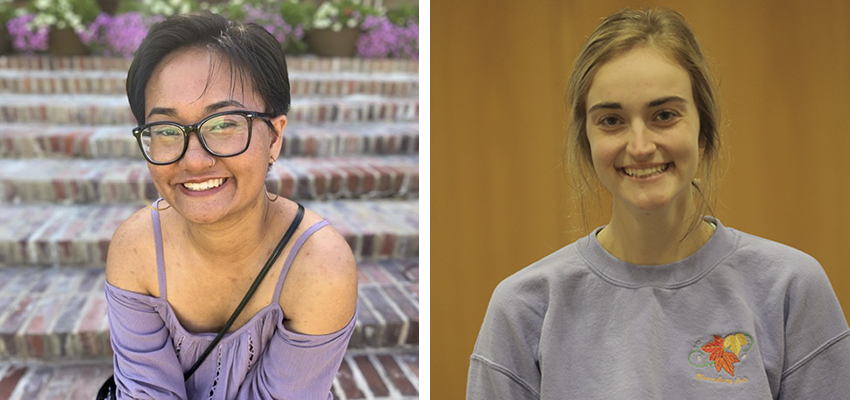 Zhuo and Bange Named Rochester Youth Year Fellows