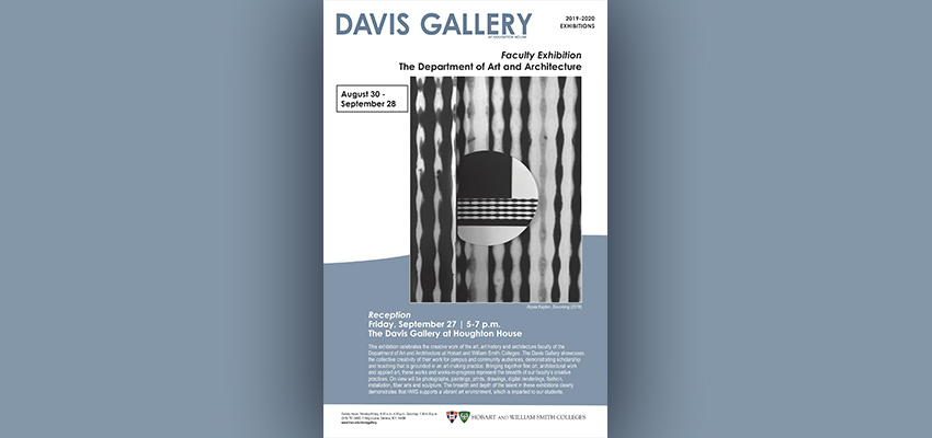 Faculty Art at Davis Gallery