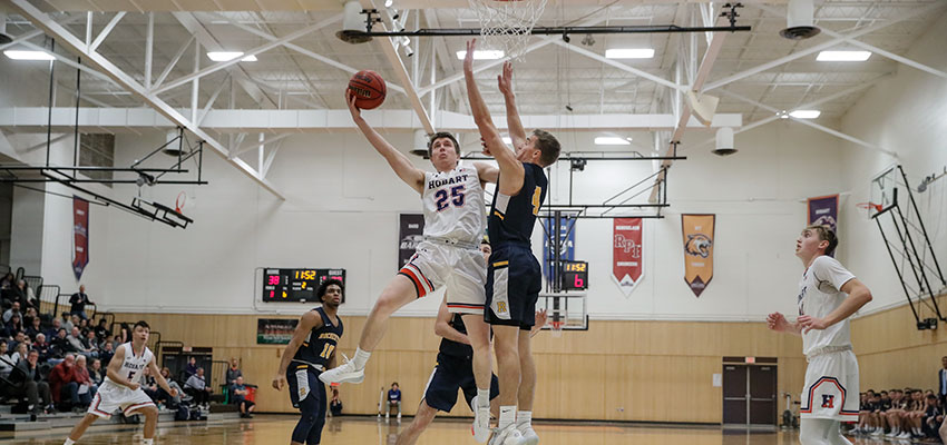 Hobart Stays Hot in Win at St. Lawrence