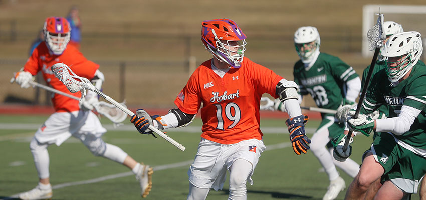 Hobart Dominates Binghamton 16-9