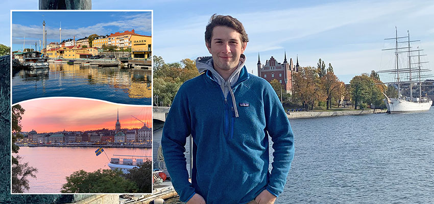 Antell '21 Assesses Waterfront Architecture in Scandinavia