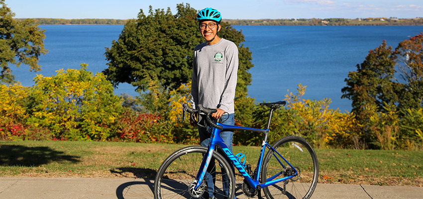 Garcia '23 Bikes 600 Miles for Children's Cancer Research