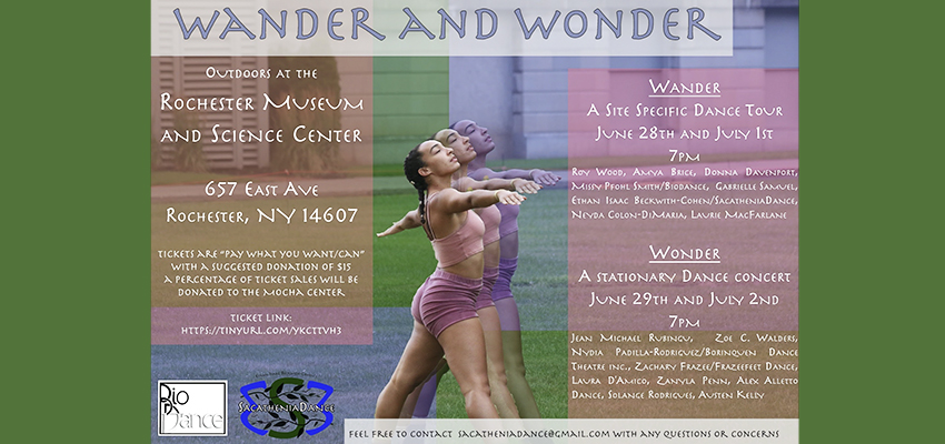 Wander and Wonder Dance Performances to Feature HWS Dancers